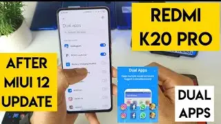 Miui 12 dual apps new interface and features