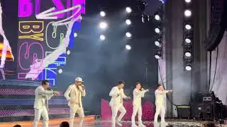 New Kids On The Block performs Step By Step on The Magic Tour in Holmdel, NJ on 8.8.24