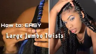 EASIEST PROTECTIVE STYLE | JUMBO SENEGALESE ROPE TWIST (RUBBER BAND METHOD) |Shawtty’s Life