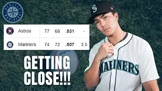 Mariners pick up a game on the Houston Astros for the AL West Division!