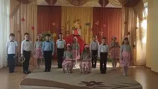 Н.Вересокина "Озорная полька". Исполняет  ансамбль шумовых инструментов  д/сада "Родничок"