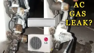 How to check ac gas leakage👆👆👆 Easy process to ac gas leakage check