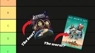 Ranking the BEST Space Games (TIER LIST)