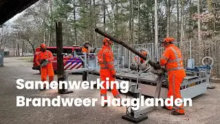 Samenwerking Brandweer Haaglanden