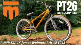 $248 Mongoose PT26 Dirt Jumper Pump Track Bike from Walmart