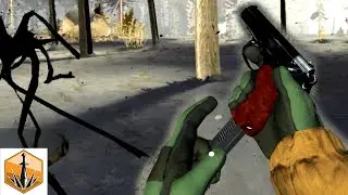 When you're minding your own business in Into the Radius VR