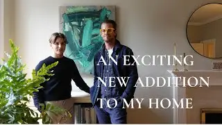 RETURNING HOME | My new painting, Autumnal stew, up-cycling my table | Nicolas Fairford