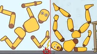 Ragdoll Break vs Kick Break All Levels | Funny Physics Gameplay