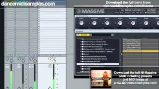 NI Massive Pluck Presets: THE ONE 'Progressive Plucks' sound bank on test!