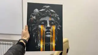 Картина на холсте «Слёзы» RP-68