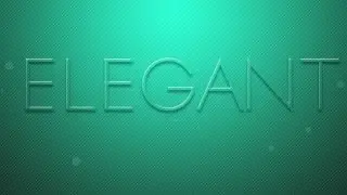 Simply Elegant Text Effect | Photoshop CS6 Tutorial