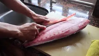 Cutting a Yellowtail (Canon M6 Mark II: 4k 30fps)