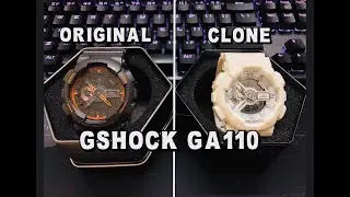 GSHOCK GA110 ORI VS CLONE PREMIUM 1:1 | GSHOCK REAL VS FAKE | ORIGINAL GSHOCK | FAKE GSHOCK