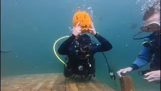 Underwater Pumpkin Carving Scuba Party