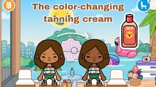 the color-changing tanning cream😱