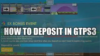 How to Deposit on GTPS3
