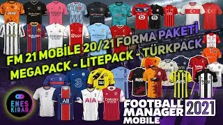 Football Manager 2021 Mobile How to install kit pack? | Mega-Lite-Turkish Kit Pack