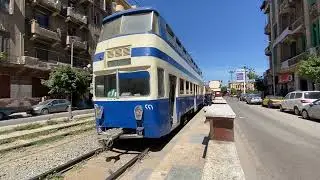 Alexandria Double Decker Tram A Rare and Historic Egyptian Treasure