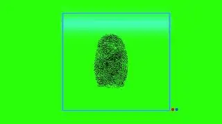 |Free Hd Fingerprint |green screen|thumbprint scan video|in 1080 resolution|EntertainmentGuruji1|