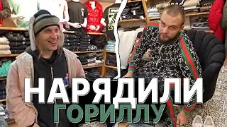 УГАР В МАГАЗИНЕ ВЕЩЕЙ! ГОРИЛЛУ ОДЕЛИ В ГУЧЧИ