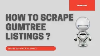 Scraping GumTree listings with no code using WebHarvy