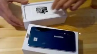 Распаковка нового флагманского смартфона Huawei P20