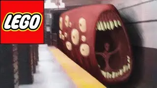 How to build LEGO Leovincible Creations Scary characters: S6 Part 6 - “Train Eater”