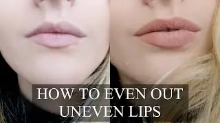 How To Even Out Uneven Lips | Fashion Influx