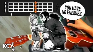 ARUARIAN DANCE - Vinland Saga x Nujabes I HAVE NO ENEMIES Ukulele Tutorial