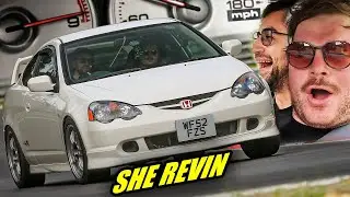 No Fuel, ALL THE REVS! Honda Integra DC5 Type R // Nürburgring