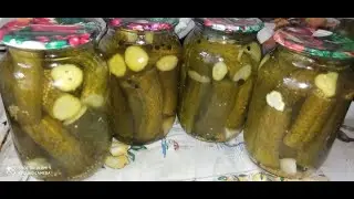 Огурцы с семенами горчицы! 🥒Мой любимый рецепт заготовки!😋