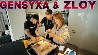 ГЕНСУХА И ЗЛОЙ КУКИНГ ВМЕСТЕ С ДИЛАРОЙ И РЕНАТКО // Вечеринка с сюрпризом