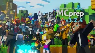 MCprep v3.2.4, the Community Update | Blender Minecraft Addon