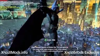 Batman Arkham City Mods V1.5 - Flying Mod, Debug, FoV Mods, Menu Mods, Credits Mods