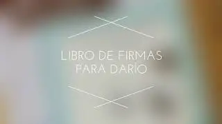 Álbum-Libro de Firmas Scrap para Dario Primera Comunión