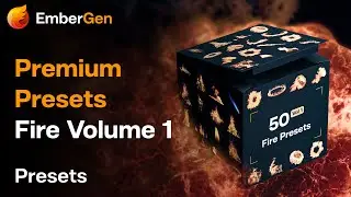 EmberGen Premium Presets: Fire Volume 1
