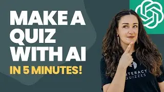Make a Personality Quiz with AI in 5 Minutes