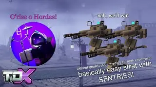 TDX | Halloween Nightmare Chapter 1 Trio Victory with Sentry Only!