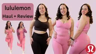 Lululemon Midsize Try On Haul | Aligns, Wunder Train, DD Bras, and New Bags! | Size 10
