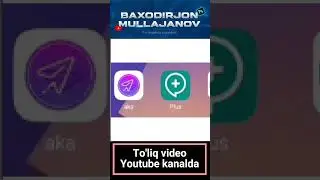 TELEGRAM PLUS ISHLATISH HAQIDA