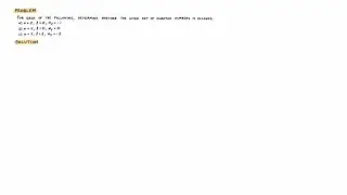 Quantum Numbers 1