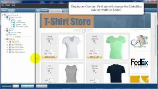 PHP Generator. DetailBox display options