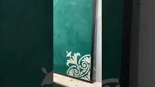 Трафарет «Квадратный узор» для оформления углов в вашем интерьере‼️❤️‍🔥