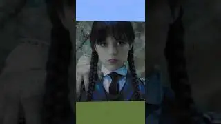 Jenna Ortega WEDNESDAY Minecraft Build Loop! 🤯 