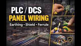 How to Do PLC/DCS Panel Wiring | Earthing, Termination, Ferrule & Shield Explained