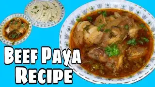 Eid special.Beef Paya Recipe|بیف پاۓریسپی|Coogking With Afshan khan .