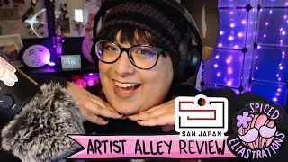 San Japan Artist Alley Review, Haul, AND STUDIO NEWS
