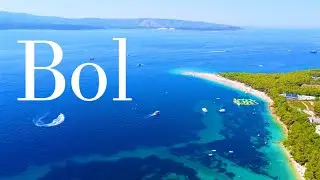 Flying Over Bol Croatia | Relaxing & Mesmerizing Nature