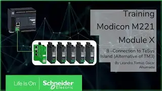 Training - M221 - M10.8 Connection to TeSys Island (Alternative of TM3 modules)
