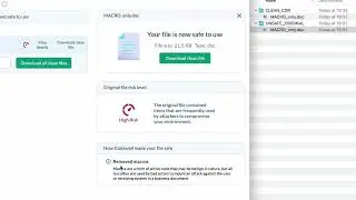 Glasswall Synchronous API – Demo (4/4)